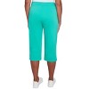 Alfred Dunner Womens Flat Front Allure Classic Clamdigger Pant - 2 of 4