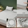 Unique Bargains Single-sided Waterproof Fitted Sheet - 2 of 4
