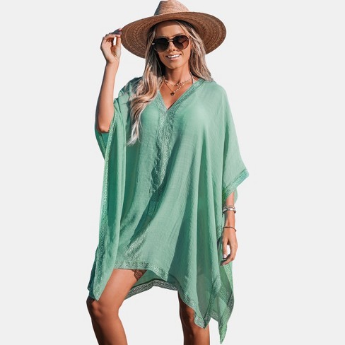 Women's Sheer Midi Swim Cover Up Dress - Cupshe : Target