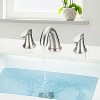 Coucheta 8" Widespread Bathroom Faucet - for 3-Hole Sink with Pop-Up Drain & Supply Lines, Available in Multiple Finishes & Pack Options - 2 of 4