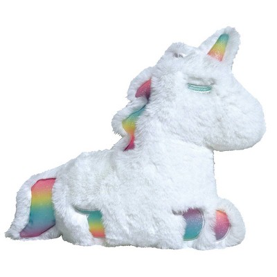 unicorn fluffy pillow