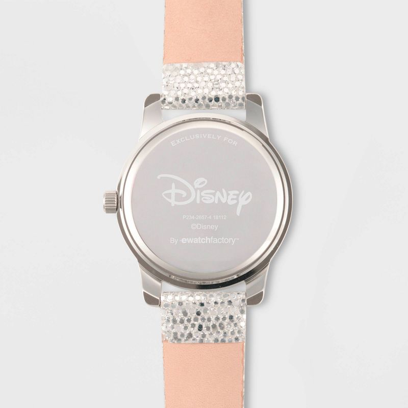 Women&#39;s Disney Dumbo Sequins Strap Watch - Gray, 4 of 6