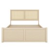 YOOCOZZ Queen Size Platform Bed with 4 Storage Drawers, Rattan Headboard Design - 4 of 4