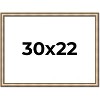 PosterPalooza | Refined Silver Picture Frame - UV Acrylic, Backing Board, Hanging Hardware Included - 2 of 4