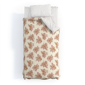 Deny Designs 2pc Twin/Twin XL Avenie Cottage Garden Floral Comforter and Sham Set - 1 of 4