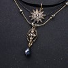 Layered Star Choker Necklace Celestial Inspired Jewelry for Women - 4 of 4