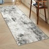 Modern Abstract Washable Rug for Living Room, Stain Resistant Non-Shedding Area Rug for Bedroom, Dining Room, Home Office - 2 of 4