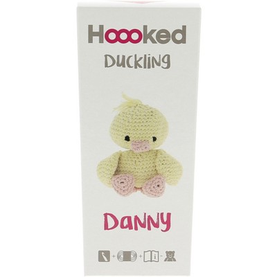 Hoooked Duckling Danny Yarn Kit W/Eco Barbante Yarn-Yellow & Peach