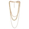 SOHI Women's Gold Everyday Multi-Layer Necklace - 2 of 4