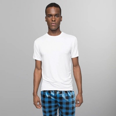 Members Only Men's Short Sleeve Rayon Sleep Shirt