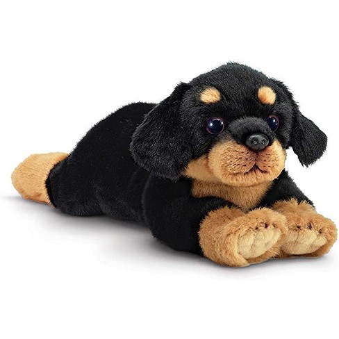 Bearington Rottweiler Dog Stuffed Animal: Black And Tan Plush Fur 15 Inches  : Target