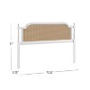 Melanie Wood Headboard White (Frame Not Included) - Hillsdale Furniture - 3 of 4