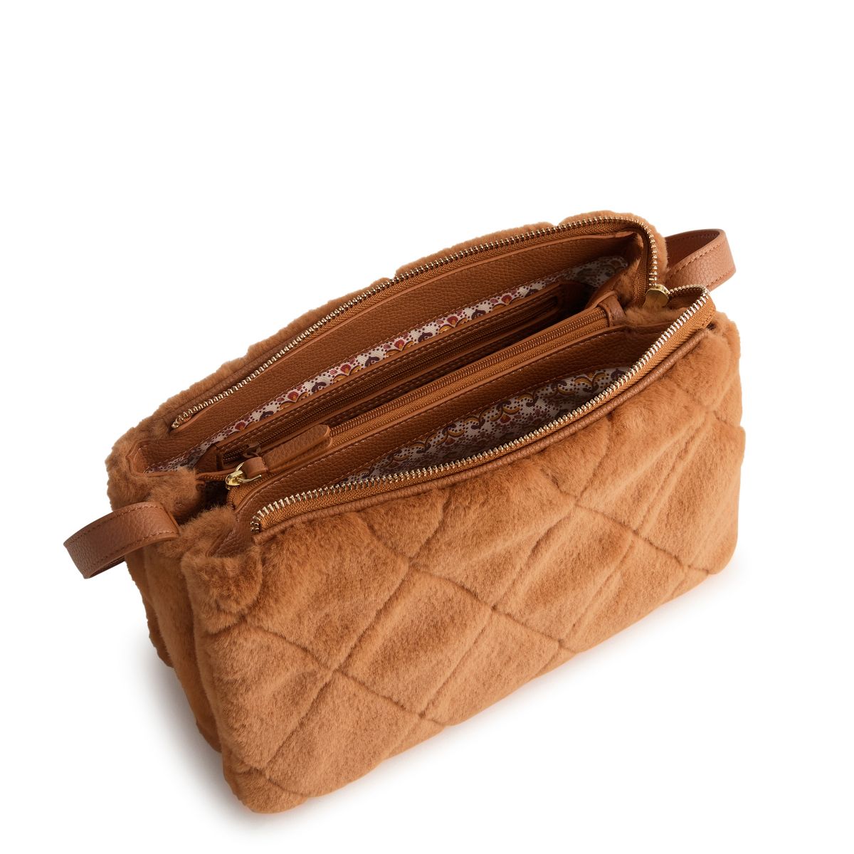 Vera Bradley Women's Faux Fur Foxbury Crossbody Bag - thumbnail 3