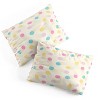 Deny Designs Marufemia Colorful Pastel Tennis Balls Kids' Duvet and Sham Set Pink - 4 of 4