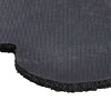 VCNY 1'6"x2'6" Black Bow Scalloped Edge Coir Outdoor Doormat Black - 4 of 4