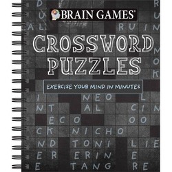 Brain Games - Large Print Crossword Puzzles (purple) - (brain Games ...