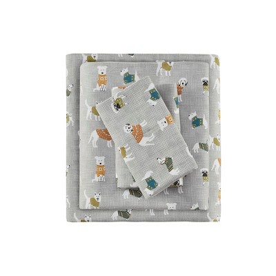 Gracie Mills Persephone Cotton Flannel Sheet Set