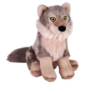 Wild Republic Cuddlekins Eco Mini Wolf Stuffed Animal, 8 Inches - 1 of 1