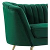 Meridian Furniture,Margo Velvet Chair - 2 of 4