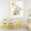 Stupell Industries My Sunshine Elephant & Teddy Canvas Art - 3 of 4