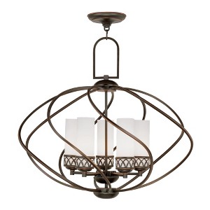 Livex Lighting Westfield 5 - Light Chandelier in  Olde Bronze - 1 of 4