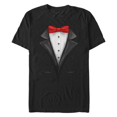 Men's Lost Gods Tuxedo Suit  T-Shirt - Black - 2X Large