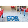 Ashley Productions® The Original Fun Mat™, Welcome Mat, 15.5" x 23.5", Happy Place Welcome - 3 of 4