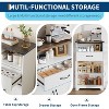 Bathroom Cabinet, Farmhouse Storage Cabinet with Doors and Drawers for Kitchen Laundry Living Room Bedroom - 4 of 4