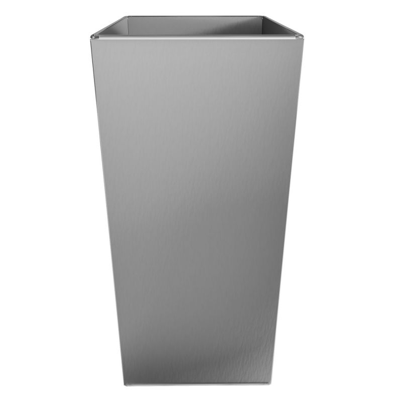 Rev-A-Shelf 74 Quart Stainless Steel Waste Container Wall Hugger Open Garbage Can Bucket for Indoor Home Kitchens, Silver, 51-701-SS, 5 of 7