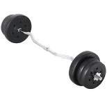Yaheetech High Quality Barbell Dumbbell Weightlifting Set Black