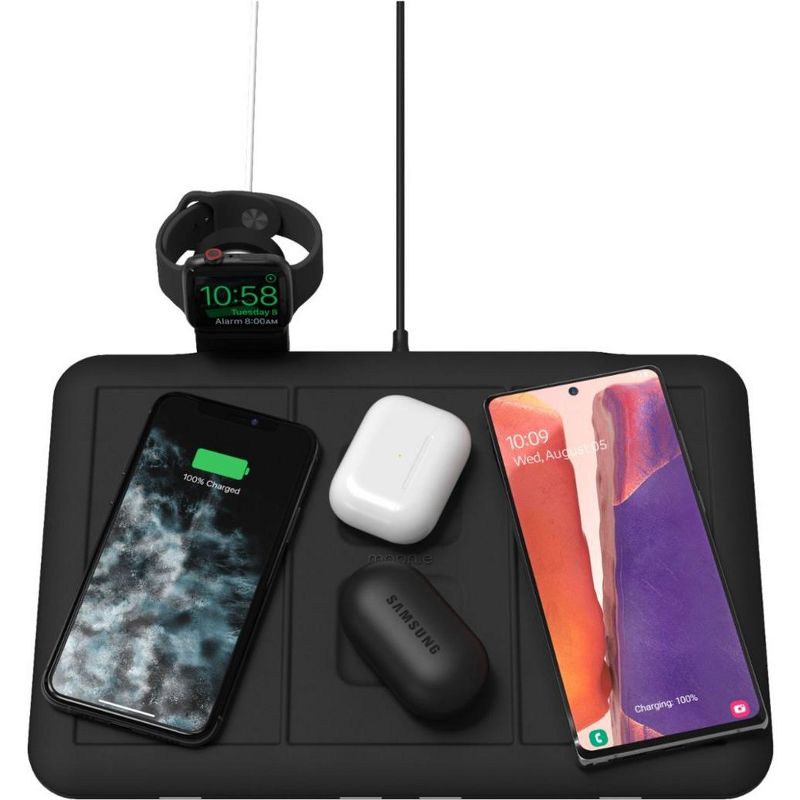 Mophie 4-in-1 Universal Wireless Charging Mat - Black (New), 3 of 5