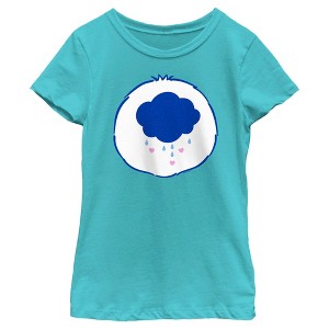 Girl's Care Bears Grumpy Bear Costume T-Shirt - 1 of 4