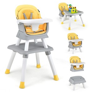 Infans 8-in-1 Baby High Chair w/ Double-layer Cushions Multifunctional Toddler - 1 of 4