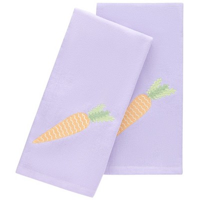 Carrots Set of 2 Hand Towels