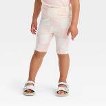 Grayson Mini Toddler Girls' Checkered Biker Shorts - Pink