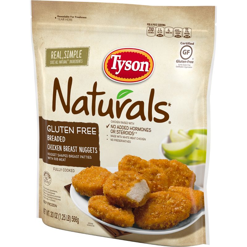 Tyson Gluten Free Chicken Nuggets - Frozen - 20oz, 4 of 12
