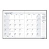 Recycled Ruled 14-Month Planner with Leatherette Cover, 11 x 8.5, Black Cover, 14-Month: Dec 2024 to Jan 2026 - 2 of 4