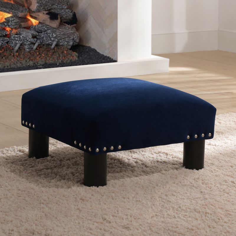 Jennifer Taylor Home Jules 16" Square Accent Footstool Ottoman, 4 of 6