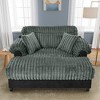 Whisen 65.25" Cloud Chaise Sofa, Modern Chaise Lounge Sofa, Cozy Plush Couch with Two Throw Pillows - 3 of 4