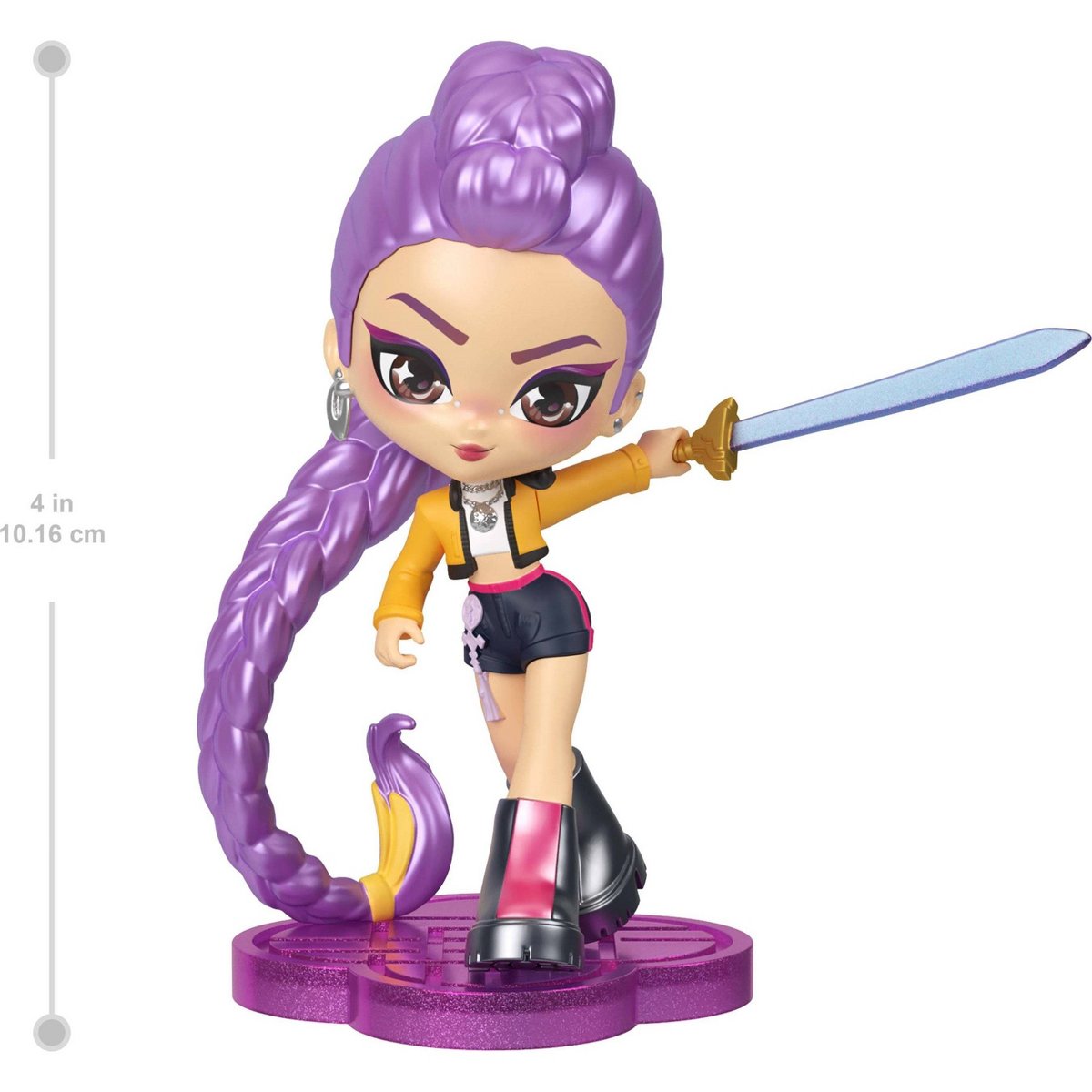 Детские куклы KPop Demon Hunters Figure 3.5" Toy Collectible of Fan-Favorite Character Styles May Vary — фото 6