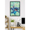 Trends International Disney Lilo and Stitch - Tropical Feature Framed Wall Poster Prints - 2 of 4