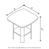 Furinno Simple Design End/SideTable, Espresso - 2 of 4