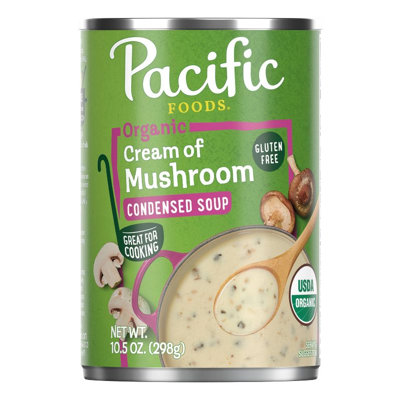 Pacific Foods Organic Gluten Free Condensed Cream of Mushroom Soup - 10.5oz, 4 of 8