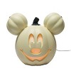 14" Mickey Mouse Halloween Pumpkin Light - 2 of 4
