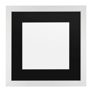 Trademark Fine Art 11"x11" Heavy Duty Eggshell Frame with Black Mat - 1 of 3