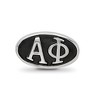 Black Bow Jewelry Sterling Silver Alpha Phi Greek Life Bracelet Bead Charm - 3 of 4