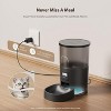 Programmable Automatic Pet Feeder with Dual Power, Timed Food Dispenser for 1-6 Meals Daily - 3 of 4