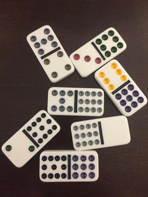 Traditions - Dominos double 12 avec boîte en métal Cardinal Games