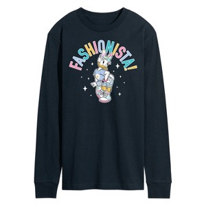 Men's - Disney - Fashionista Long Sleeve Graphic T-Shirt - 1 of 4