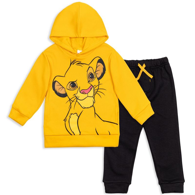Disney Lion King Simba Baby Fleece Pullover Hoodie & Pants, 1 of 8